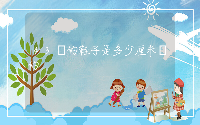 43碼的鞋子是多少厘米寬的插圖