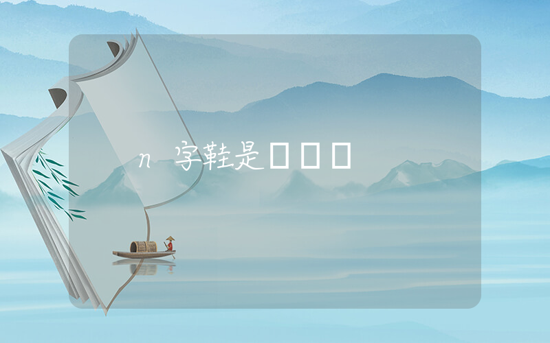 n字鞋是國貨嗎插圖