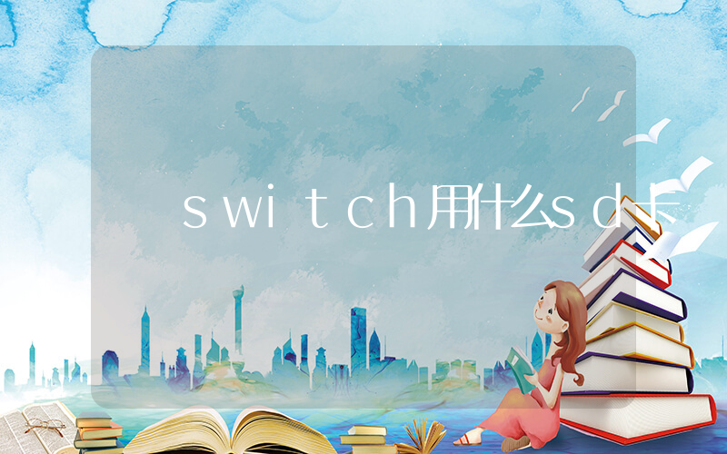 switch用什么sd卡插圖