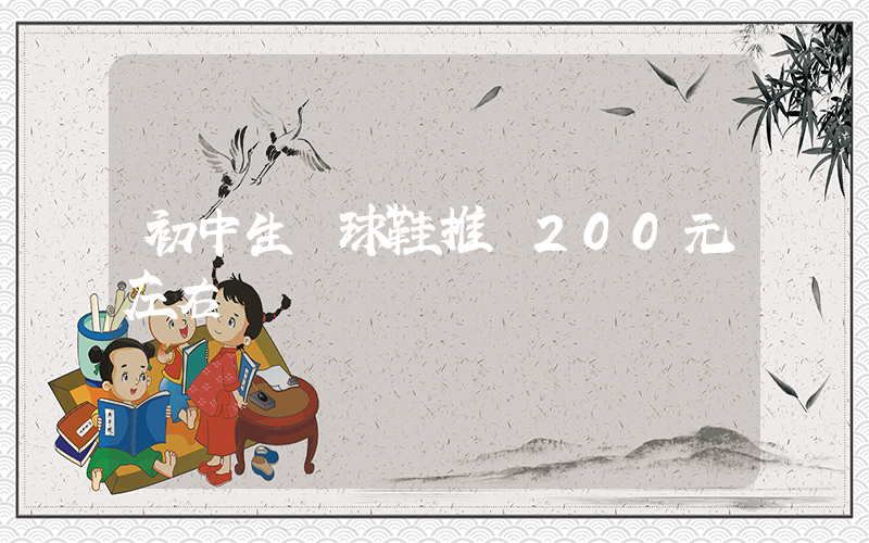 初中生籃球鞋推薦200元左右插圖