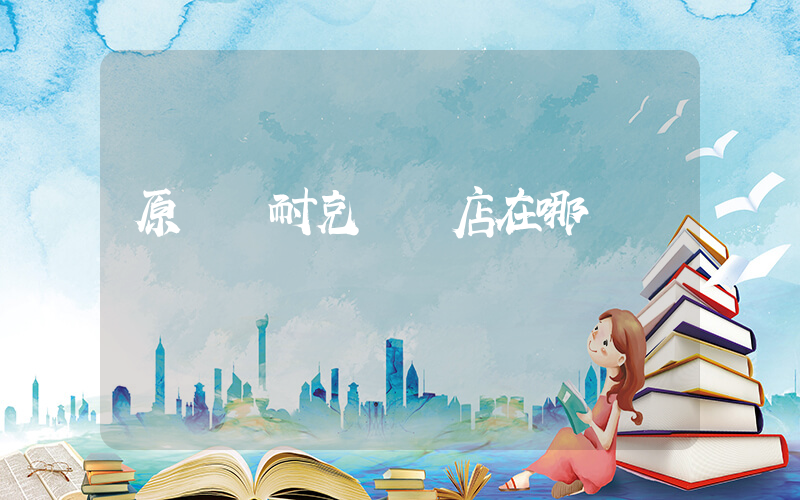 原陽縣耐克專賣店在哪插圖