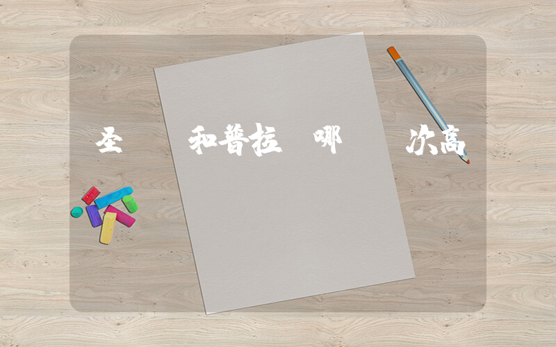 圣羅蘭和普拉達哪個檔次高插圖