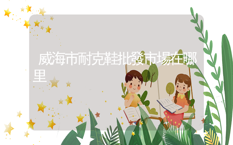 威海市耐克鞋批發市場在哪里插圖