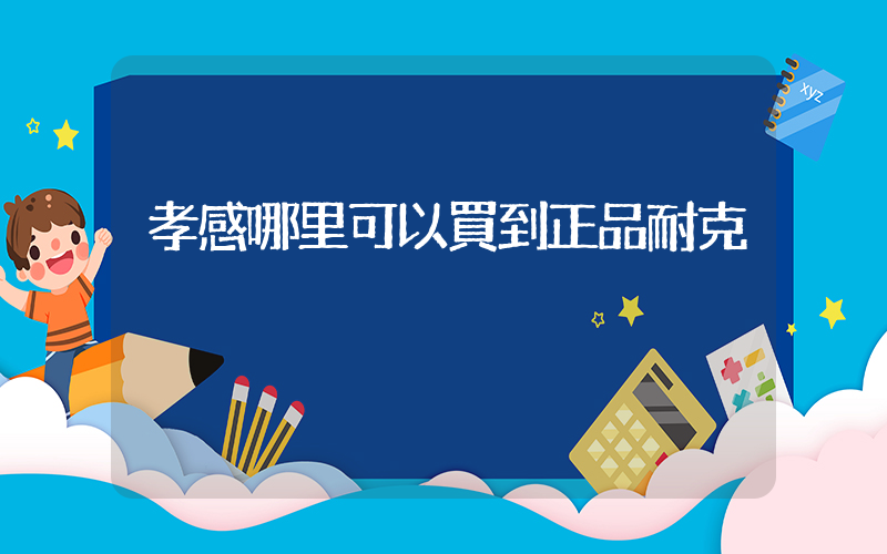 孝感哪里可以買到正品耐克插圖