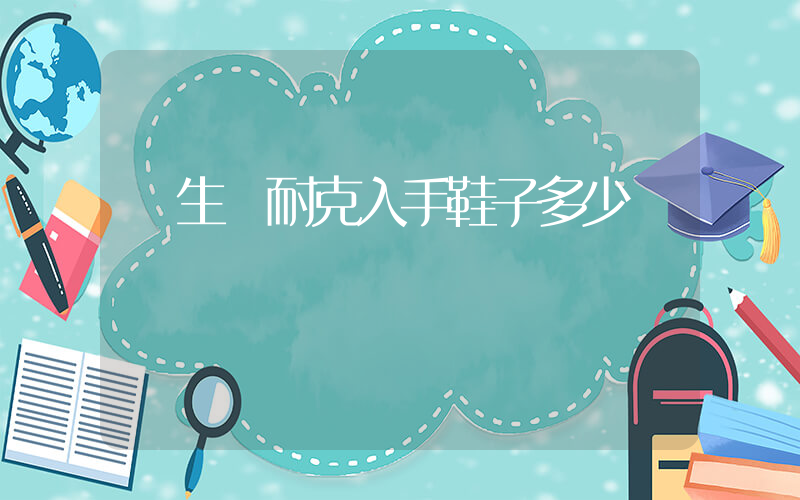 學生黨耐克入手鞋子多少錢插圖