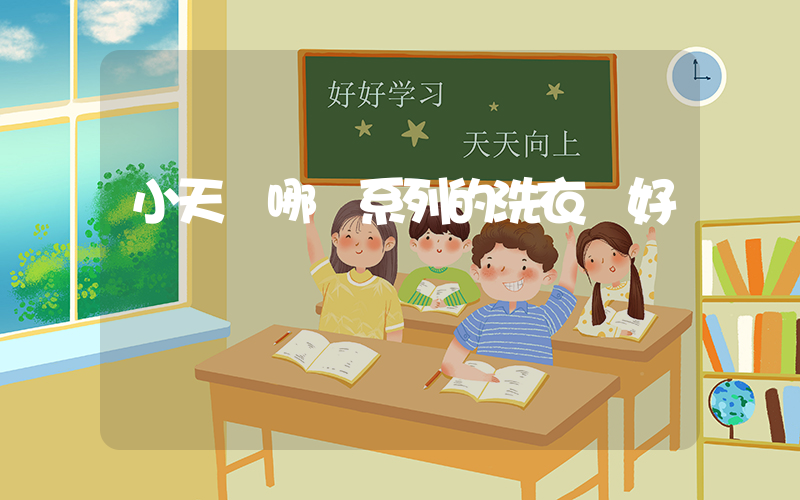 小天鵝哪個系列的洗衣機好插圖