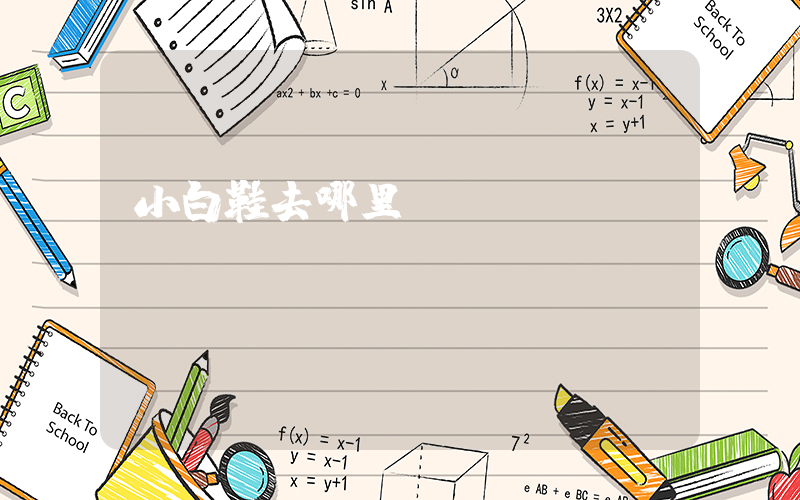 小白鞋去哪里買插圖