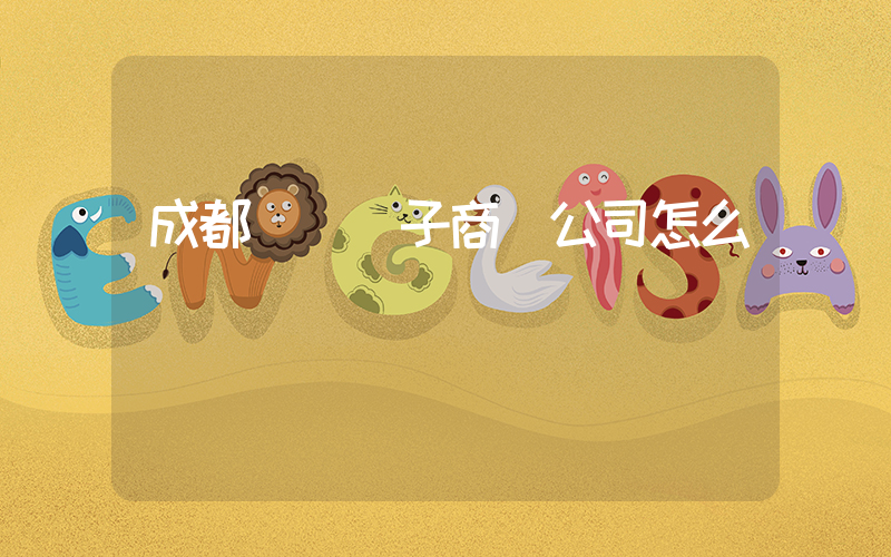 成都樸樸電子商務公司怎么樣插圖