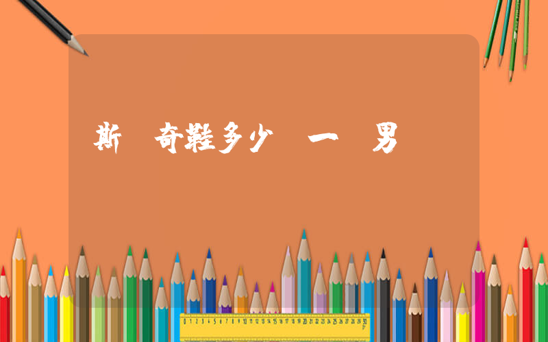斯凱奇鞋多少錢一雙男插圖