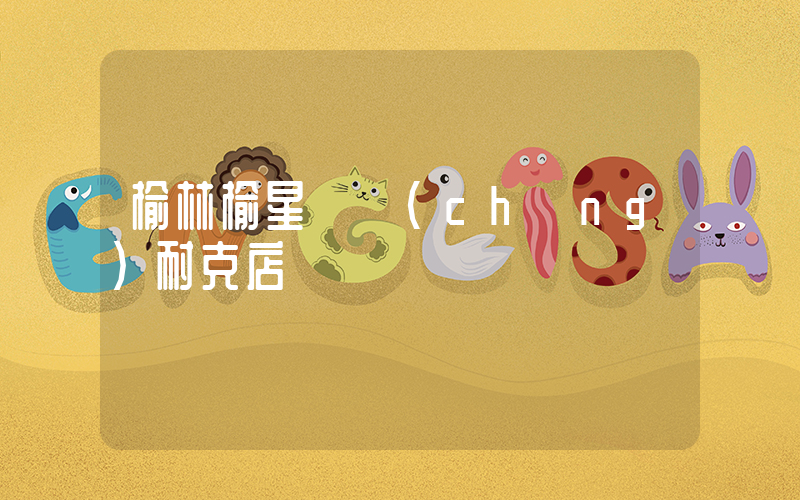榆林榆星廣場(chǎng)耐克店插圖