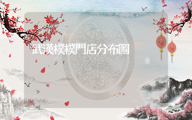 武漢樸樸門店分布圖插圖