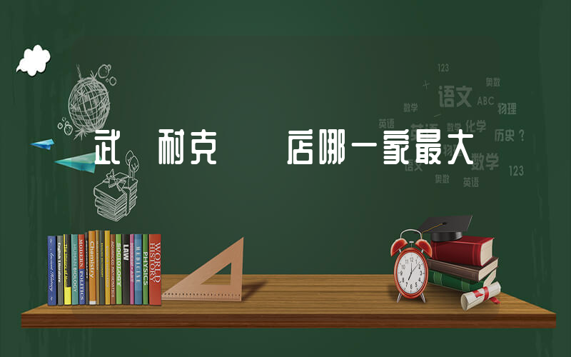 武漢耐克專賣店哪一家最大插圖
