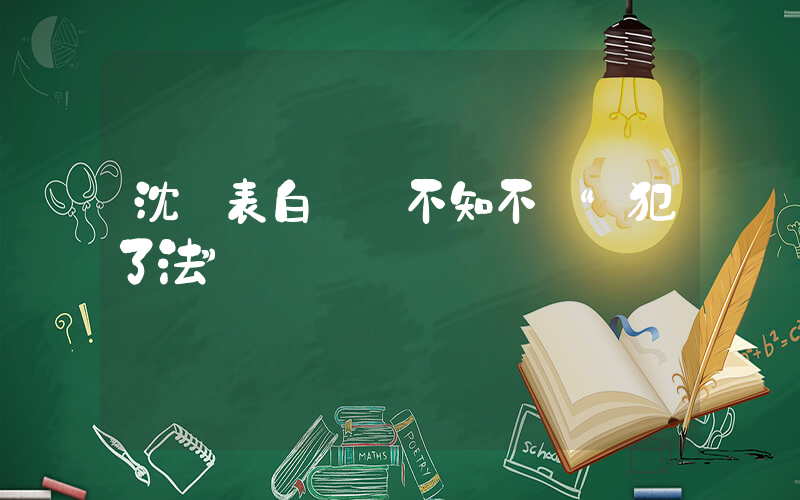 沈騰表白馬麗不知不覺“犯了法”插圖