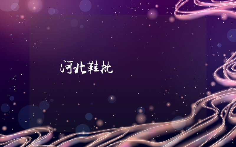河北鞋批發插圖