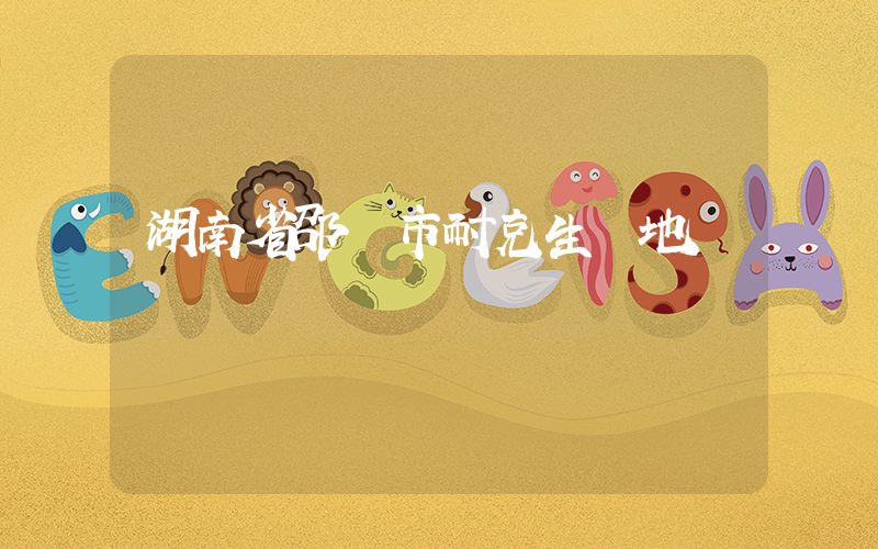 湖南省邵陽市耐克生產地插圖