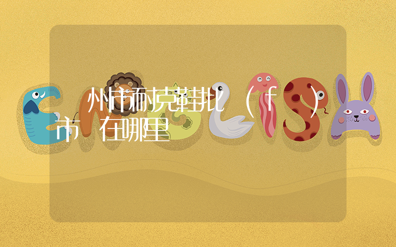 濱州市耐克鞋批發(fā)市場在哪里插圖