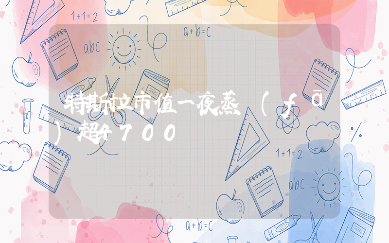 特斯拉市值一夜蒸發(fā)超4700億插圖