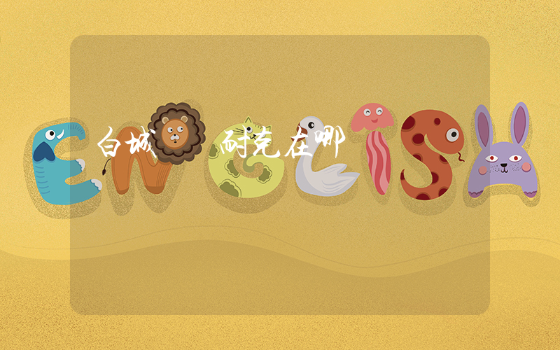 白城歐亞耐克在哪插圖