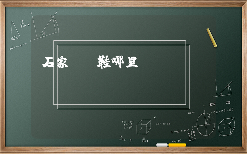 石家莊賣鞋哪里進插圖