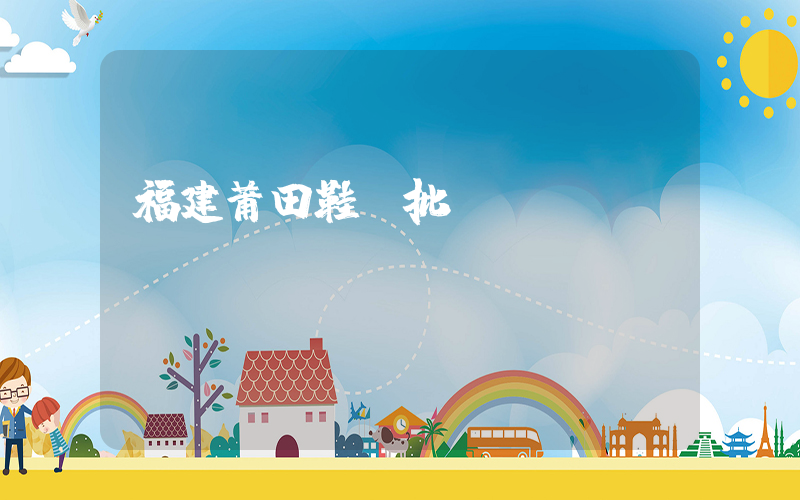 福建莆田鞋廠批發插圖