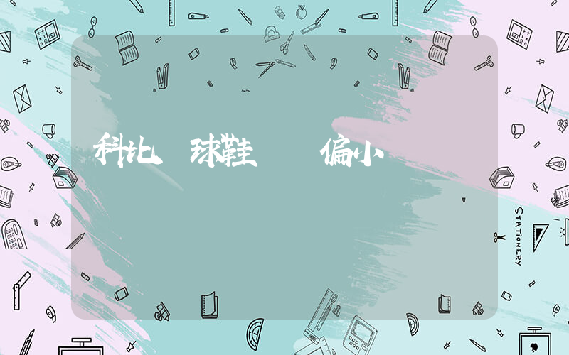 科比籃球鞋碼數偏小嗎插圖