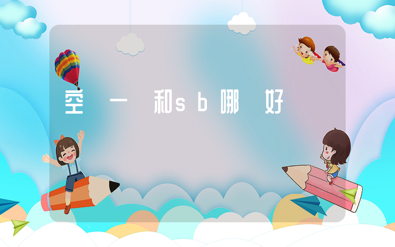 空軍一號和sb哪個好插圖