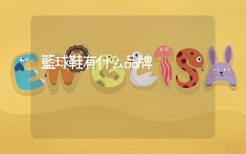 籃球鞋有什么品牌插圖