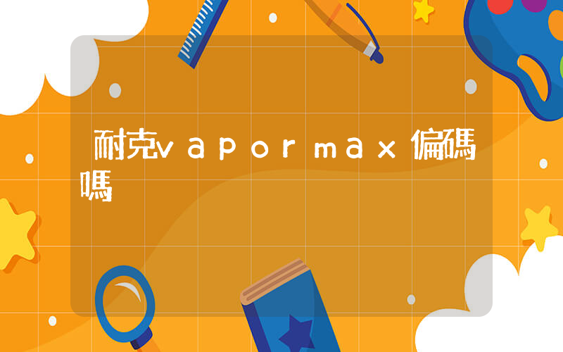 耐克vapormax偏碼嗎插圖