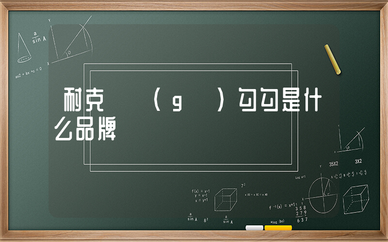 耐克兩個(gè)勾勾是什么品牌插圖