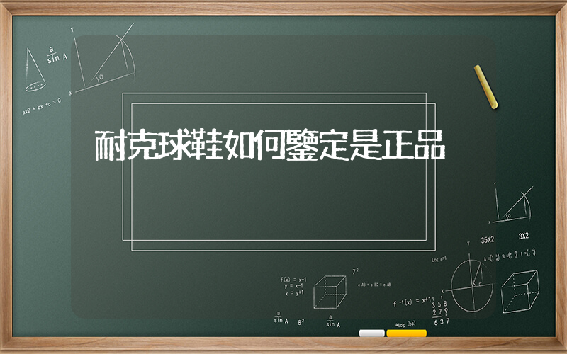 耐克球鞋如何鑒定是正品插圖