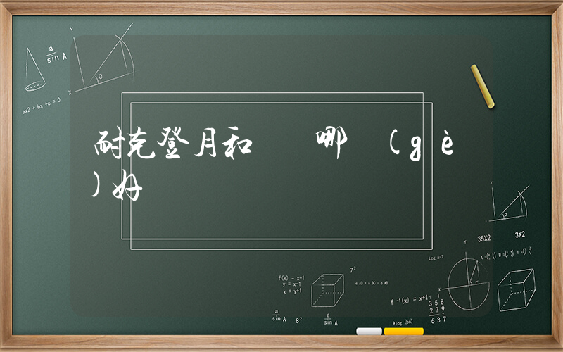 耐克登月和飛馬哪個(gè)好插圖