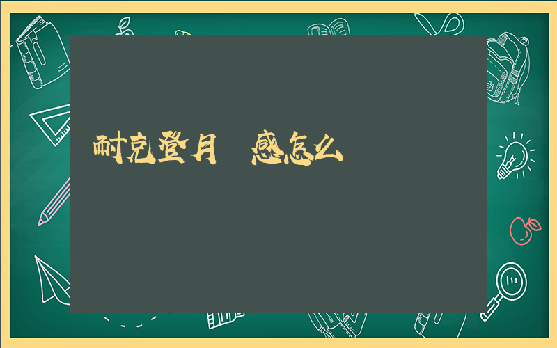 耐克登月腳感怎么樣插圖