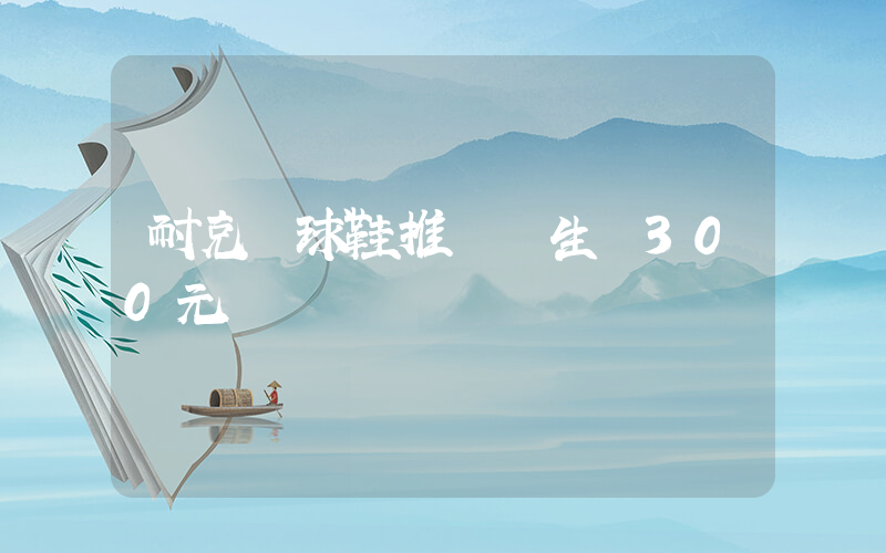 耐克籃球鞋推薦學生黨300元插圖