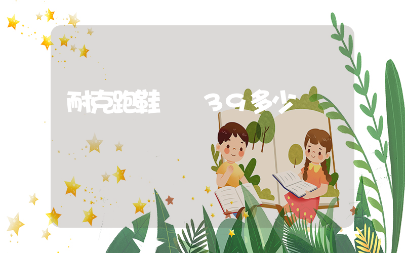 耐克跑鞋飛馬39多少錢插圖