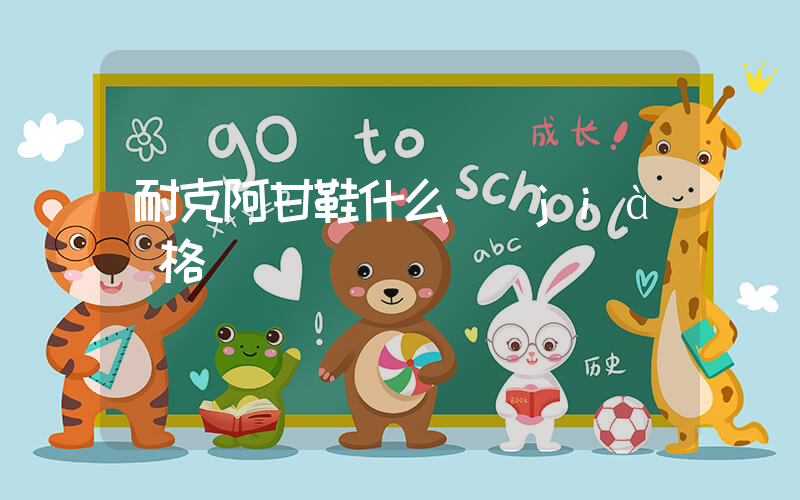 耐克阿甘鞋什么價(jià)格插圖