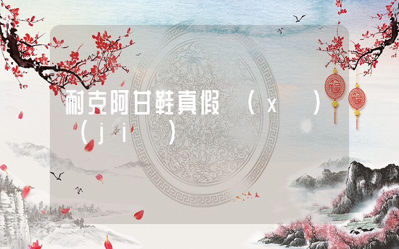 耐克阿甘鞋真假細(xì)節(jié)插圖