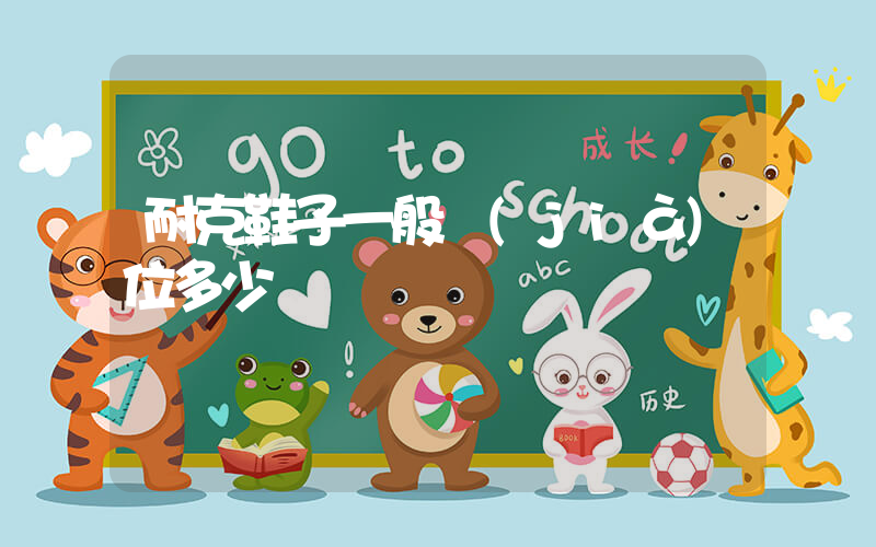 耐克鞋子一般價(jià)位多少插圖
