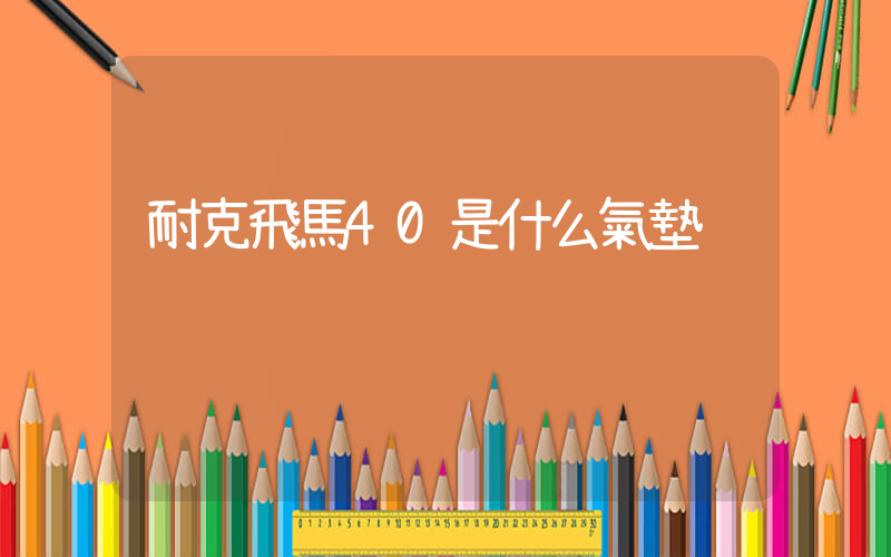 耐克飛馬40是什么氣墊插圖