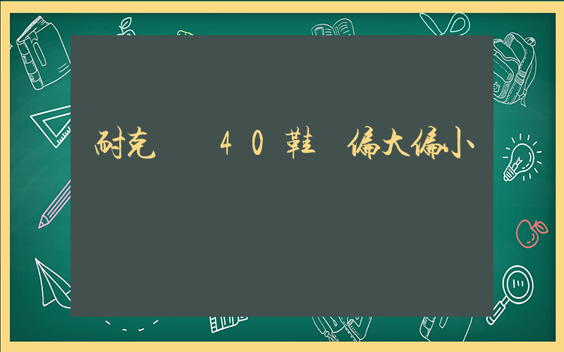 耐克飛馬40鞋碼偏大偏小插圖