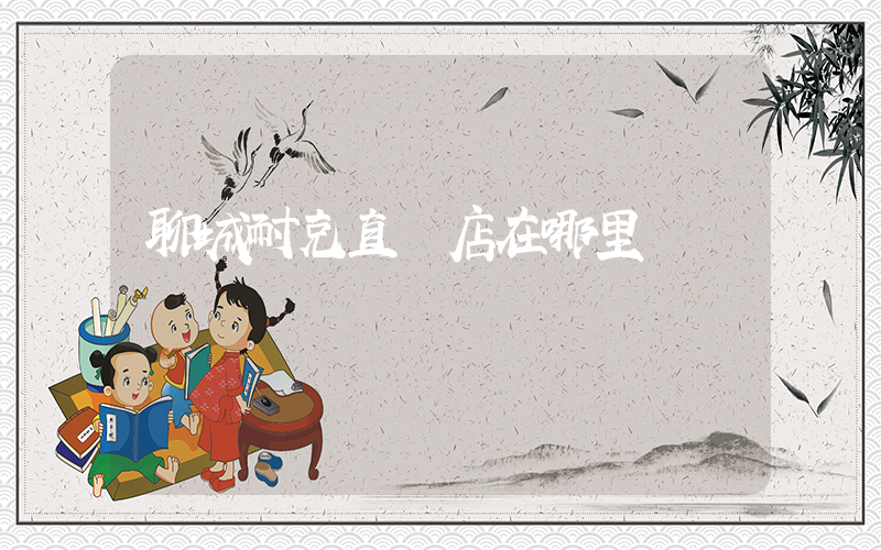 聊城耐克直營店在哪里插圖