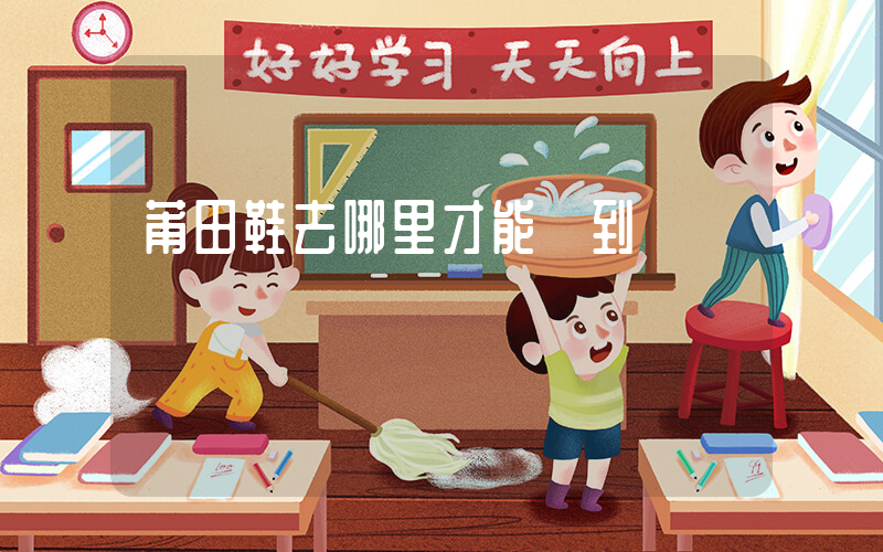 莆田鞋去哪里才能買到頂級貨插圖