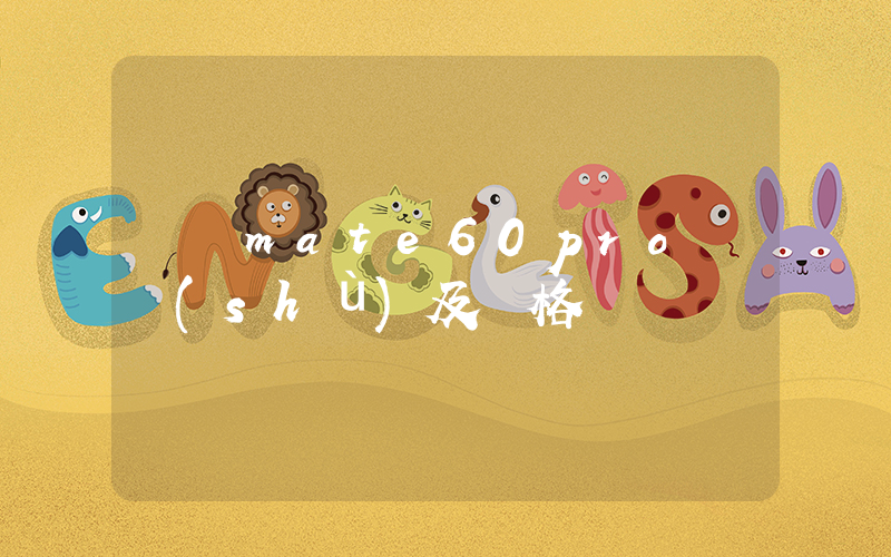 華為mate60pro參數(shù)及價格插圖