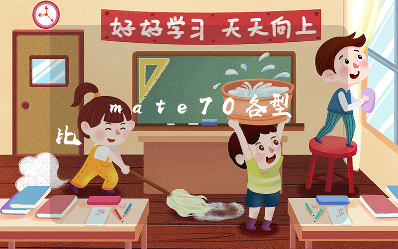 華為mate70各型號對比插圖