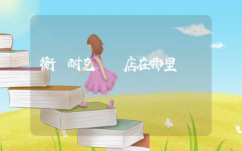 衡陽耐克專賣店在哪里插圖