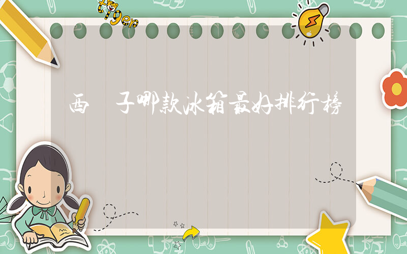 西門子哪款冰箱最好排行榜插圖