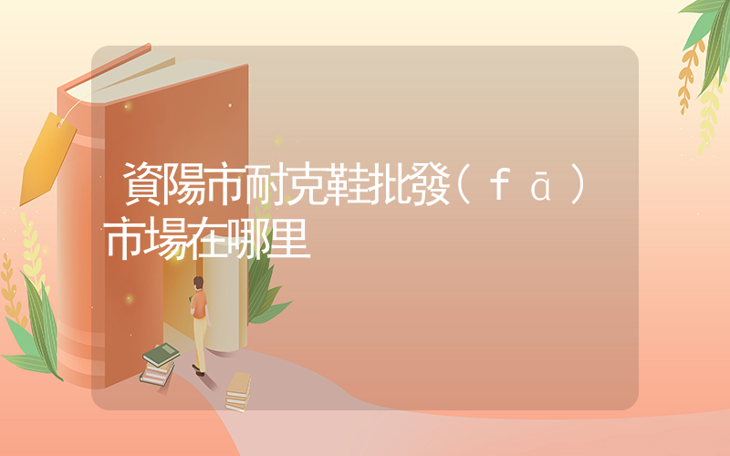 資陽市耐克鞋批發(fā)市場在哪里插圖