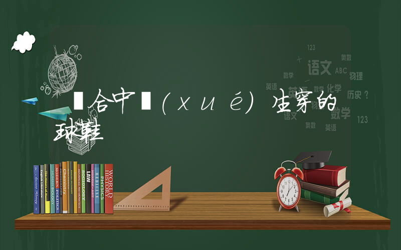 適合中學(xué)生穿的球鞋插圖