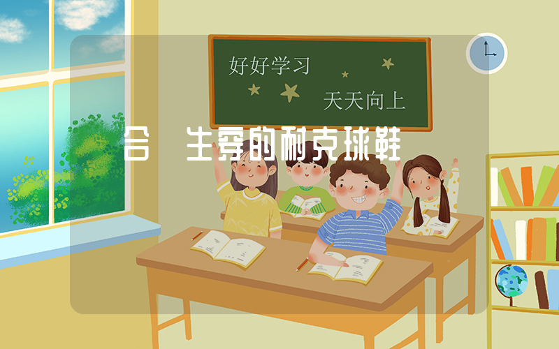 適合學生穿的耐克球鞋插圖