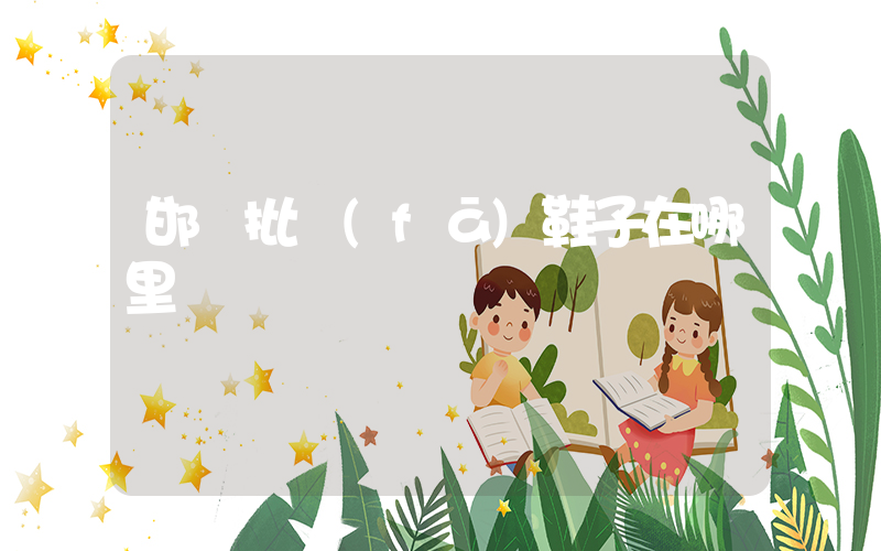 邯鄲批發(fā)鞋子在哪里插圖