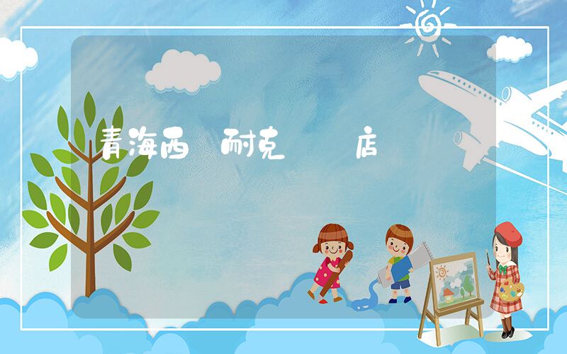 青海西寧耐克專賣店插圖